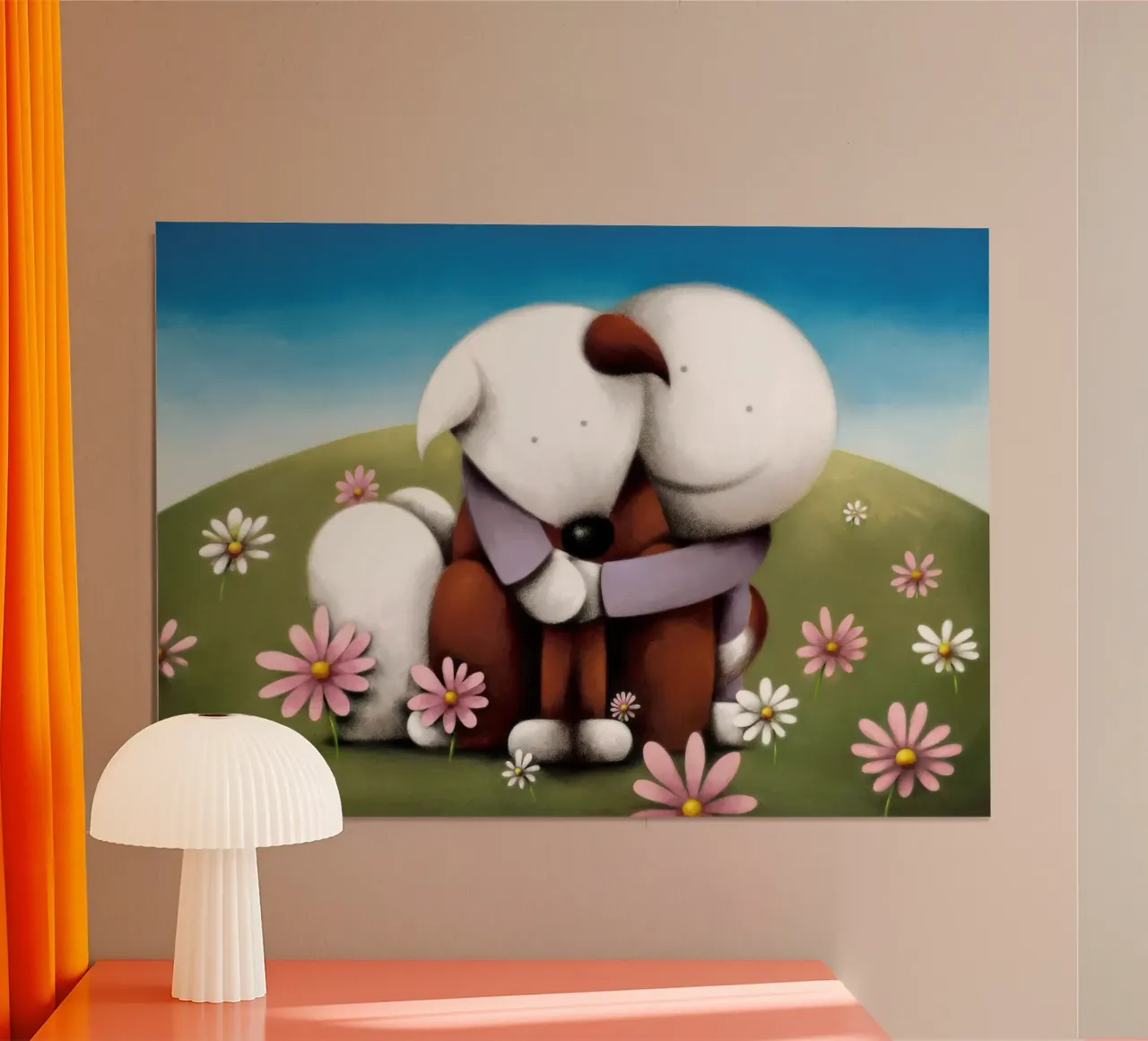 Il nostro luogo felice Doug Hyde poster con telaio in plastica da Hyde Hi