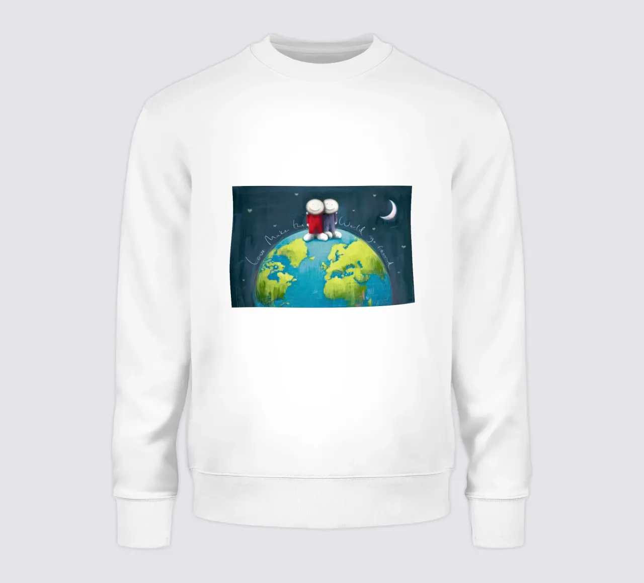 L'amore fa girare il mondo Doug Hyde felpa da Hyde Hi