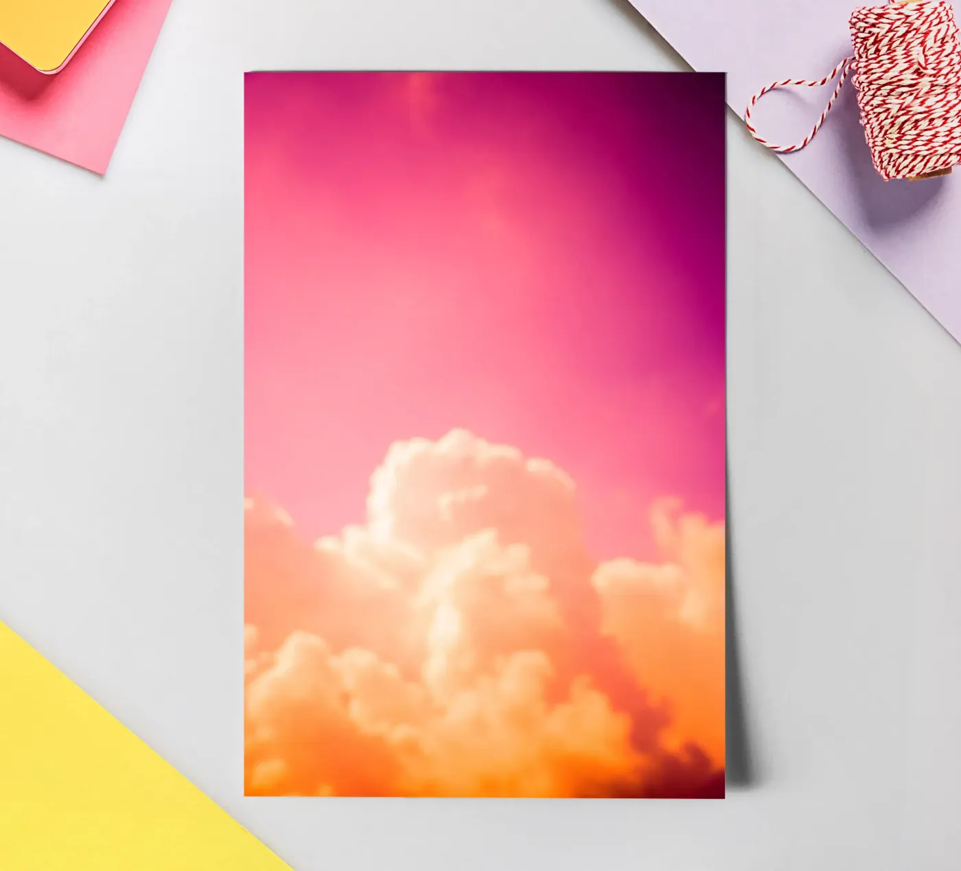 Clouds III sticker sheet by Tal Paz-Fridman
