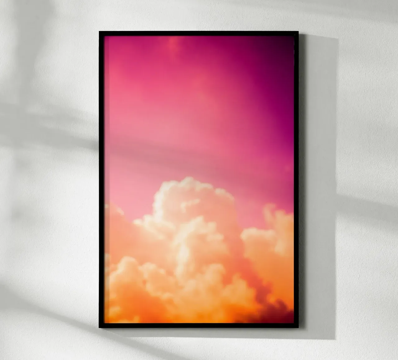 Nuvole III poster con telaio in plastica da Tal Paz-Fridman