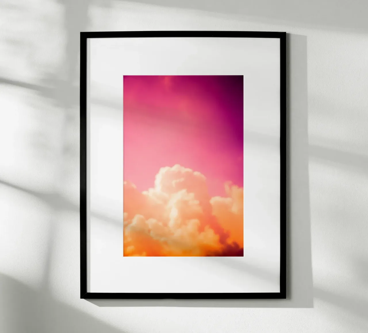 Nuvole III poster con telaio in plastica da Tal Paz-Fridman