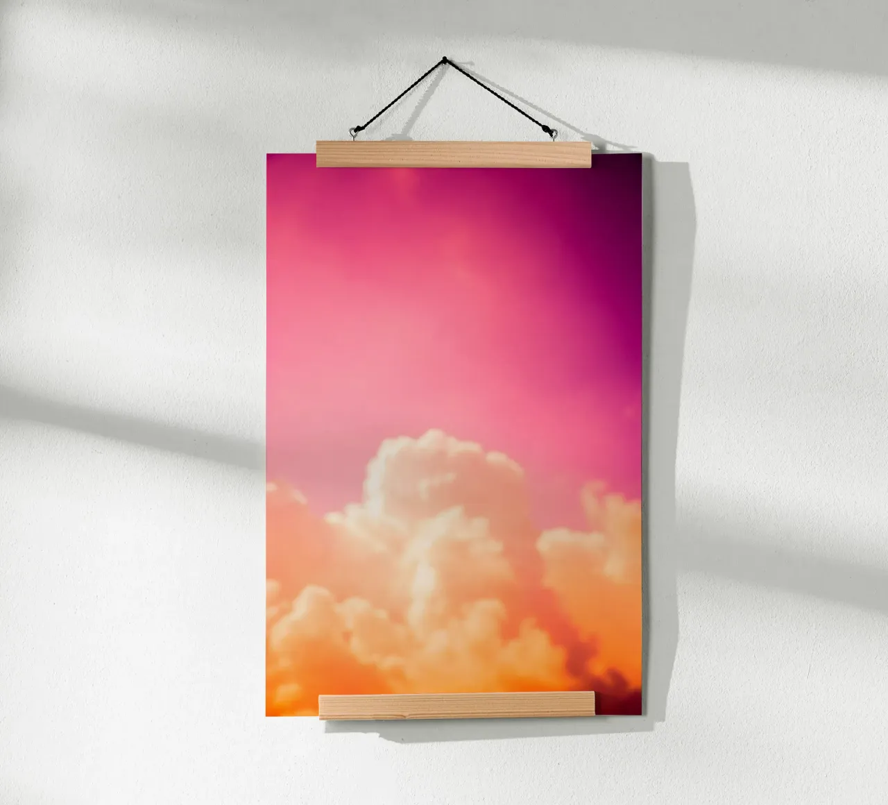 Nuvole III poster con telaio in plastica da Tal Paz-Fridman