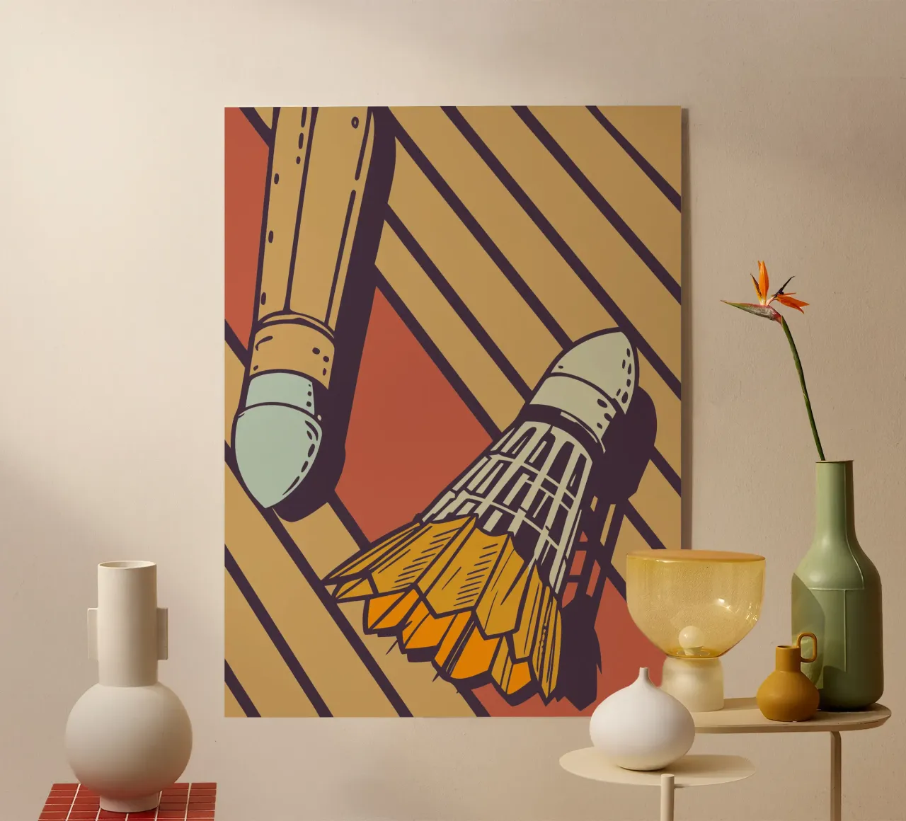 Badminton plexiglass da SPORTS ONLY