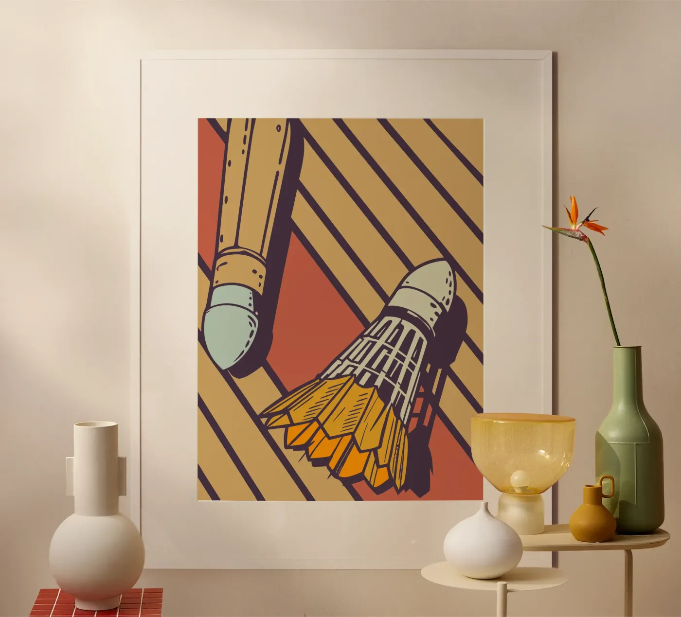 Badminton poster da SPORTS ONLY