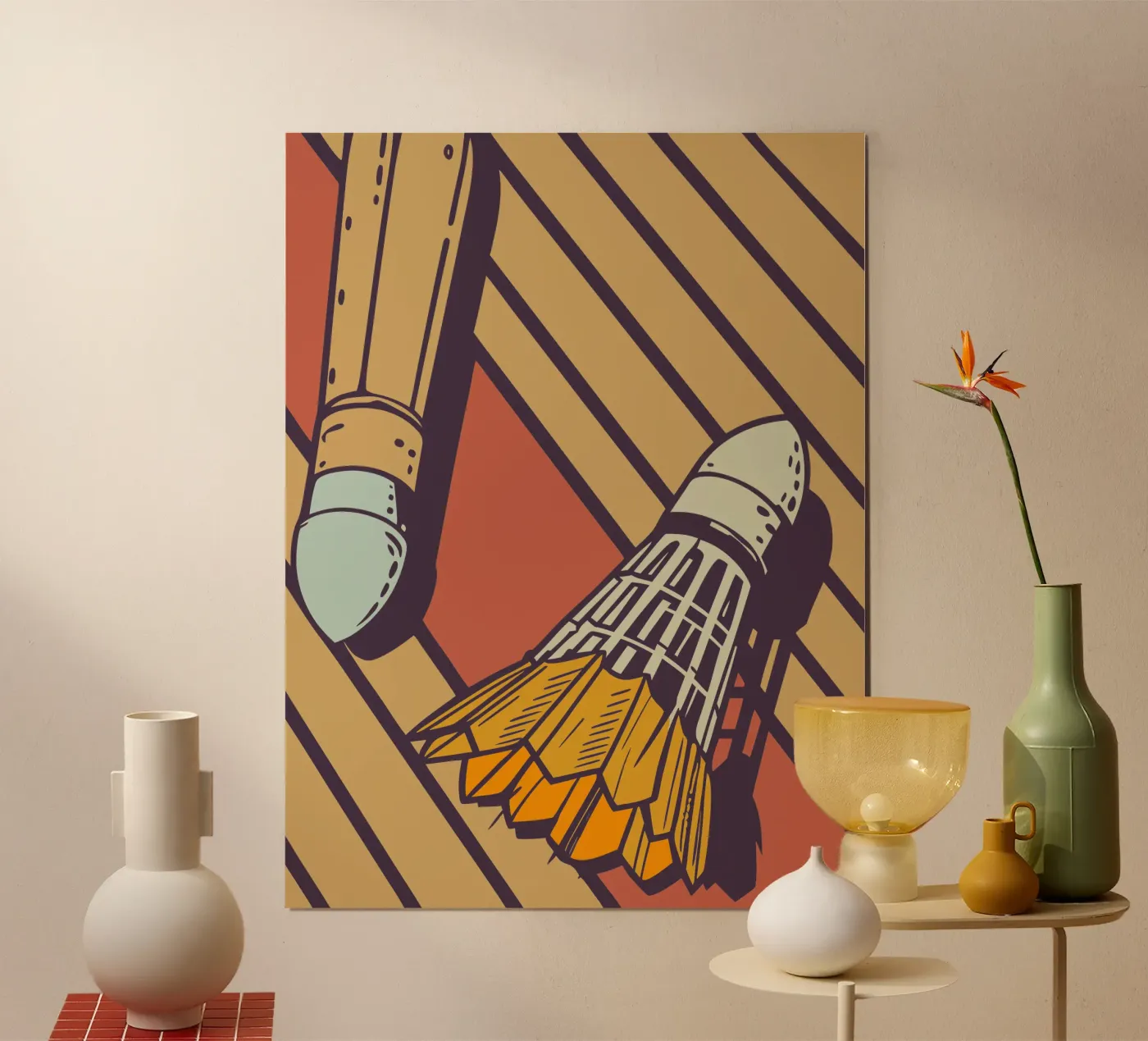 Badminton poster da SPORTS ONLY