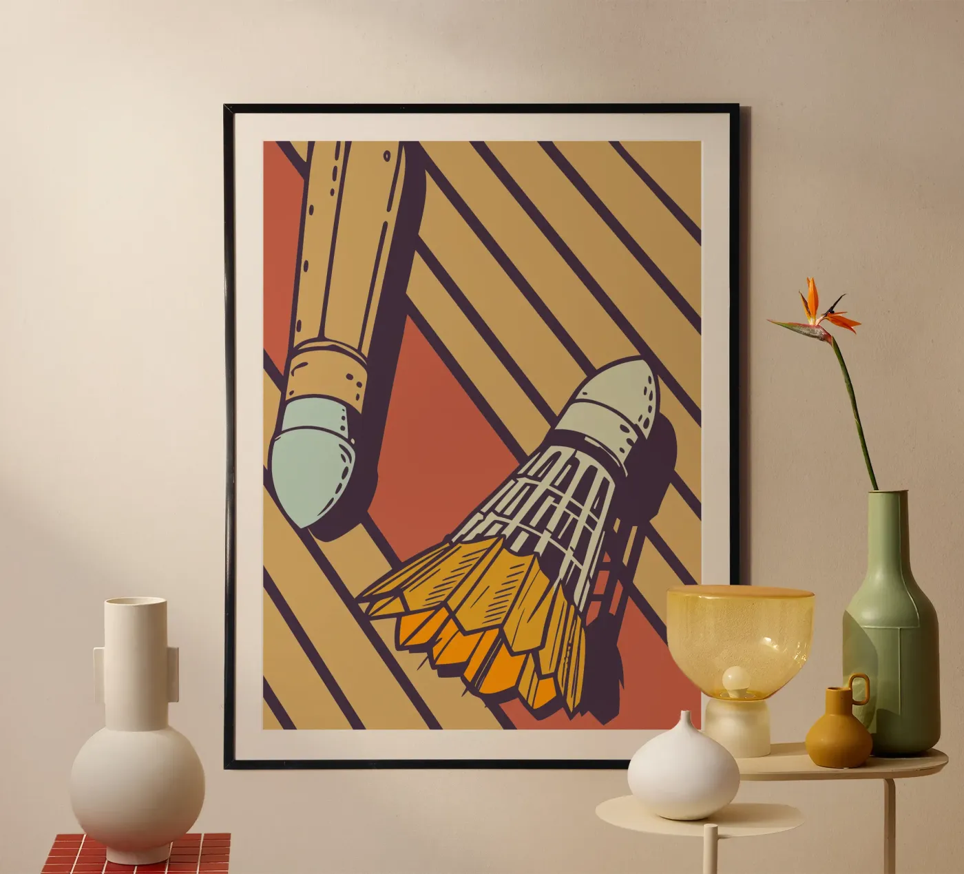 Badminton poster da SPORTS ONLY