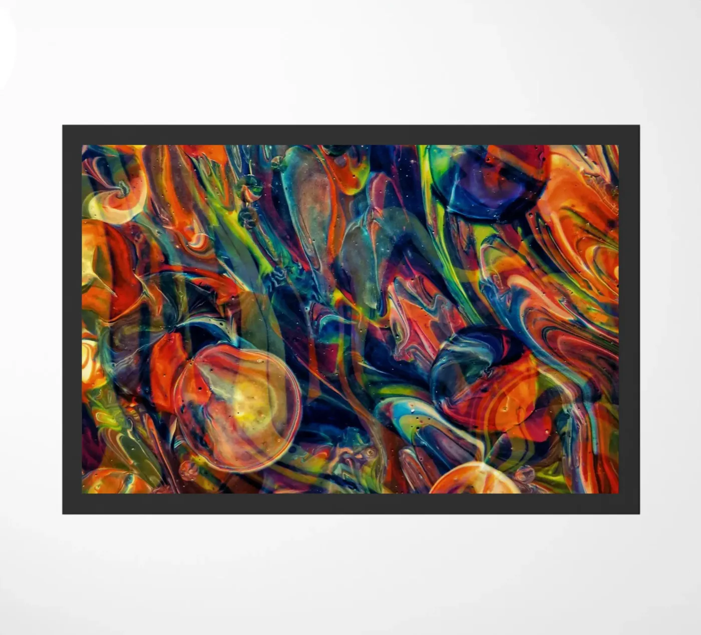 Bubbles Good doormat by Joshua Holmes