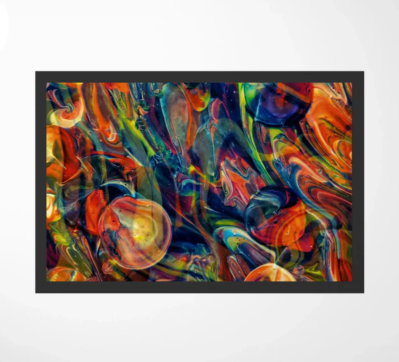 Bubbles Good doormat by Joshua Holmes