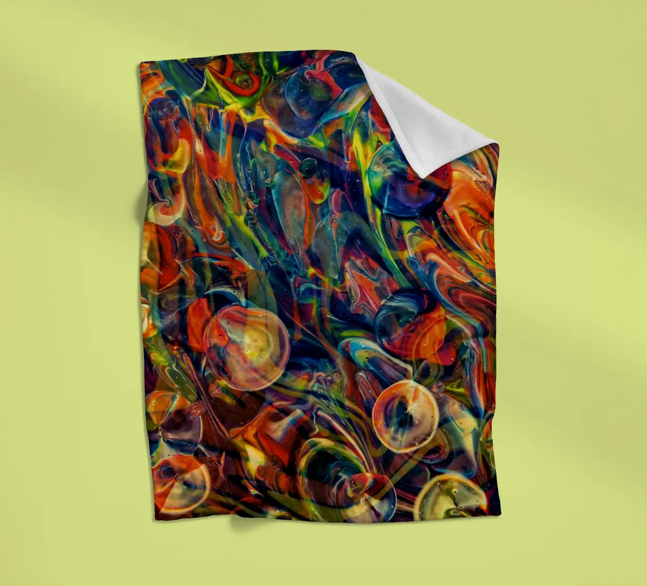 Blasen Gut Fleecedecke von Joshua Holmes