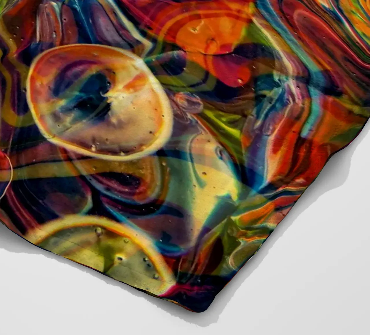 Blasen Gut Fleecedecke von Joshua Holmes