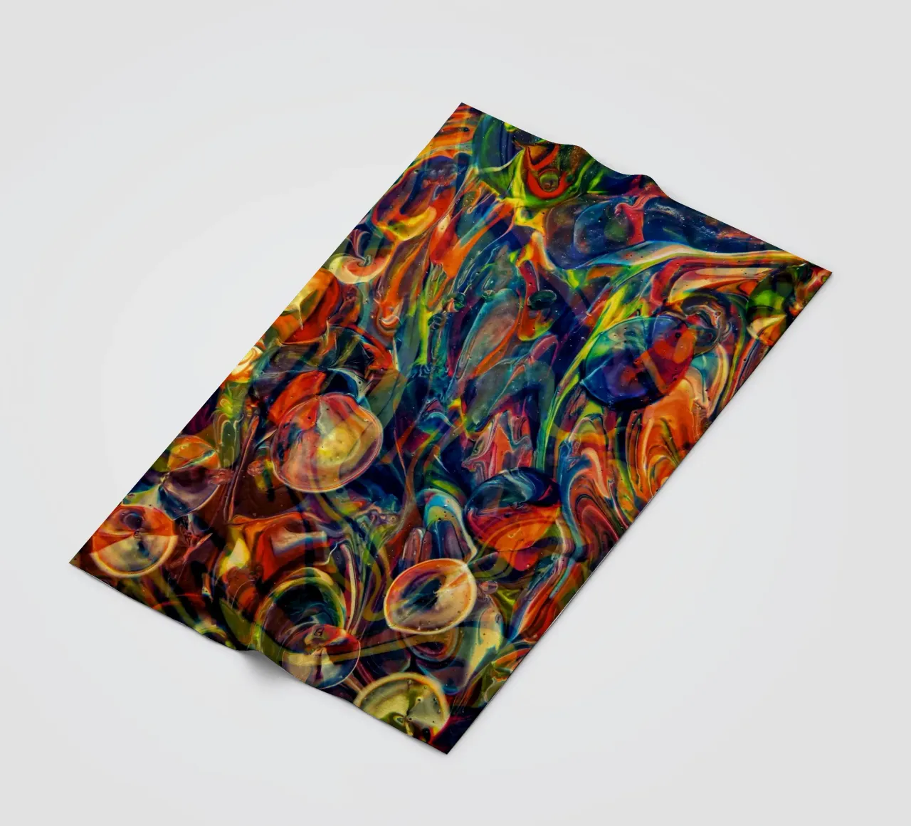 Blasen Gut Fleecedecke von Joshua Holmes