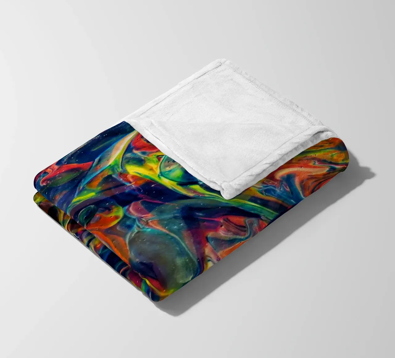 Blasen Gut Fleecedecke von Joshua Holmes