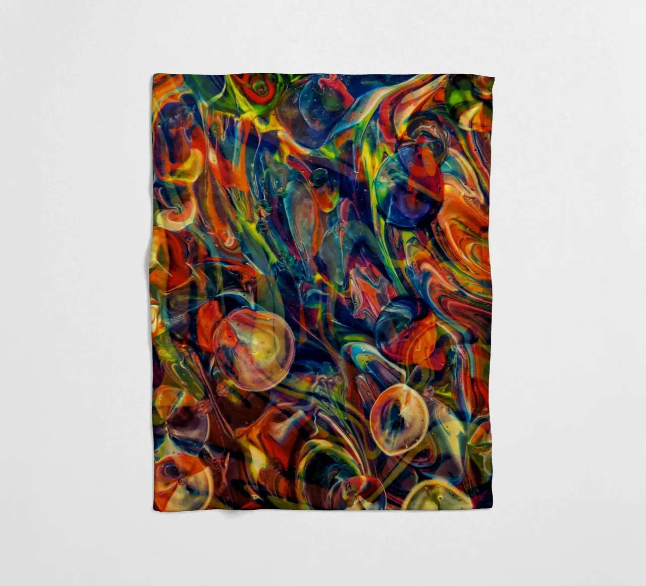 Blasen Gut Fleecedecke von Joshua Holmes