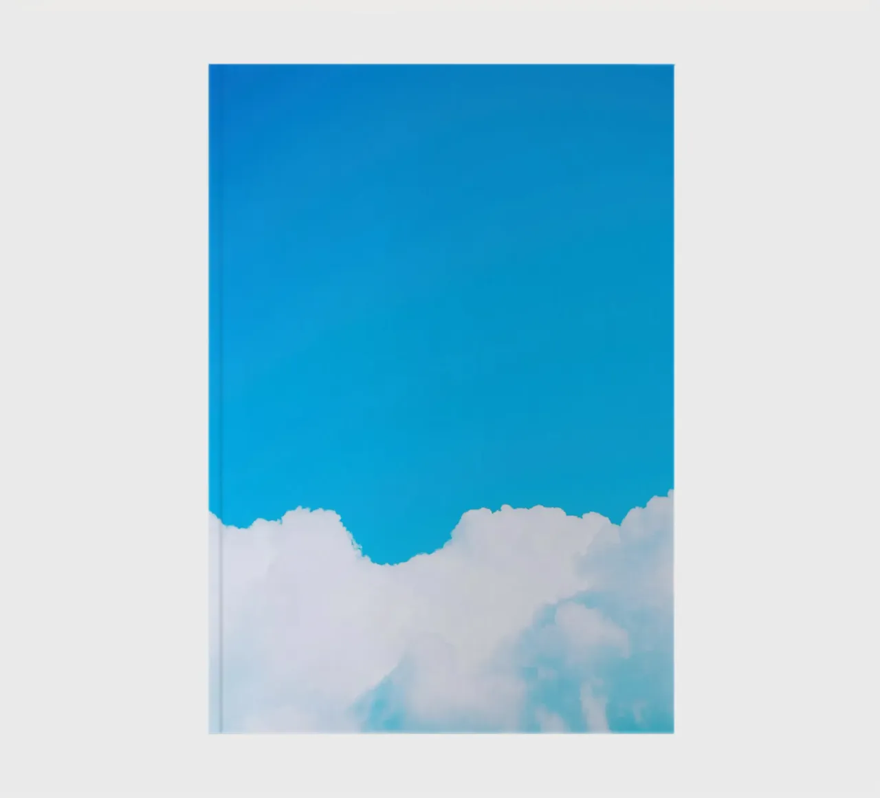 Blue Clouds I notebook by Tal Paz-Fridman