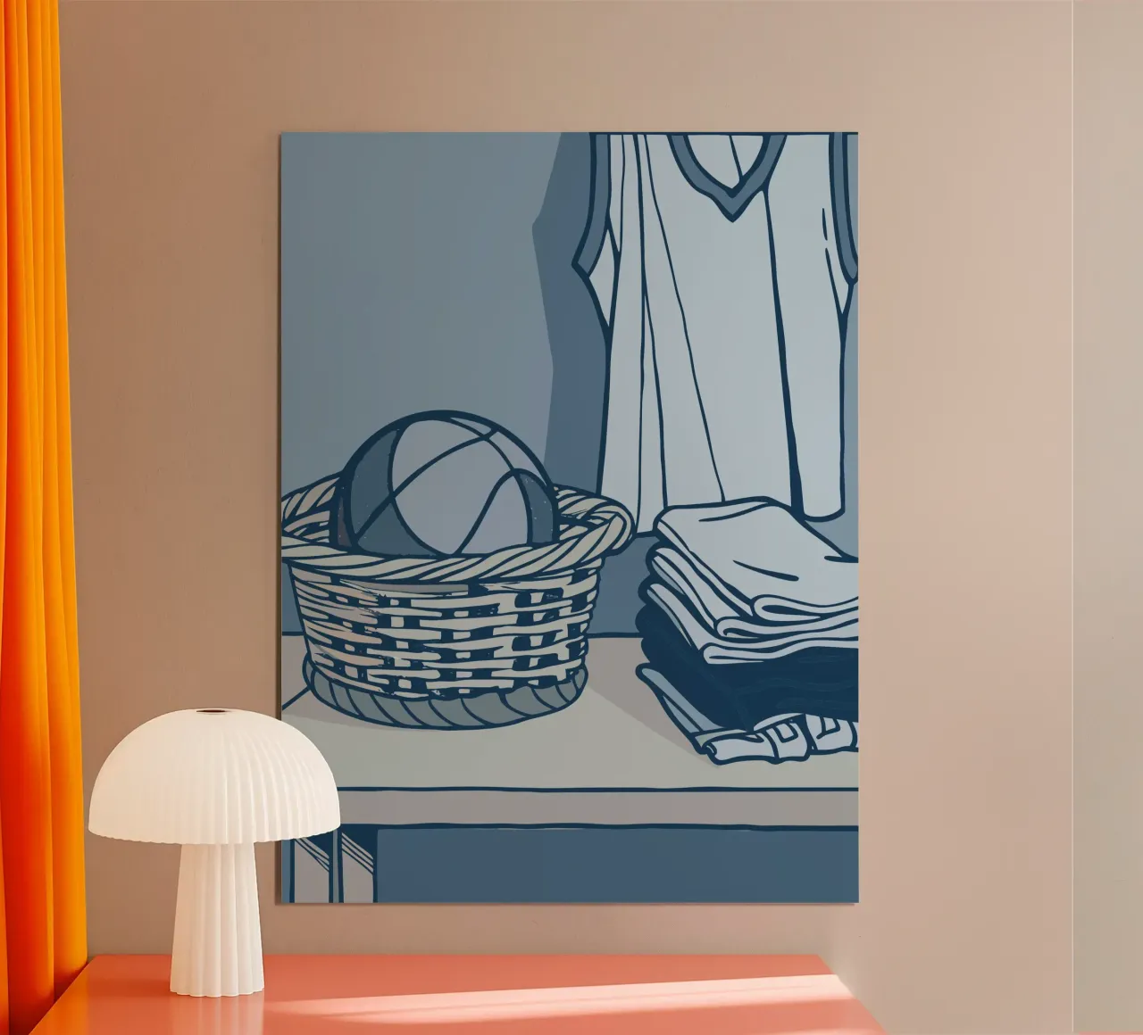 Pallacanestro e maglia poster da SPORTS ONLY