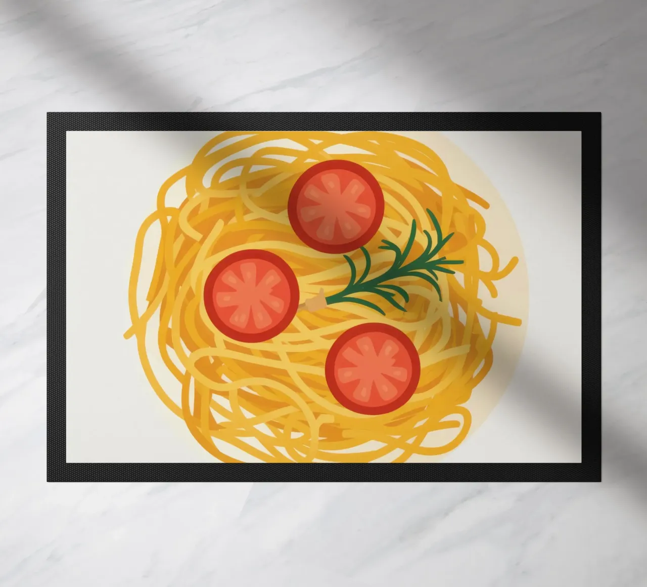 Spaghetti Simplicity Plate zerbino da Snow Mist