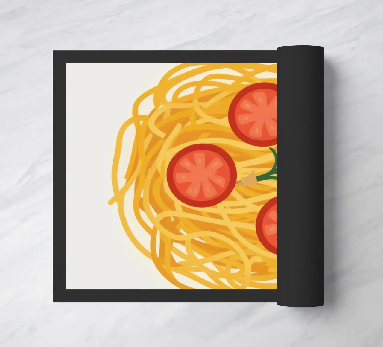 Spaghetti Simplicity Plate zerbino da Snow Mist