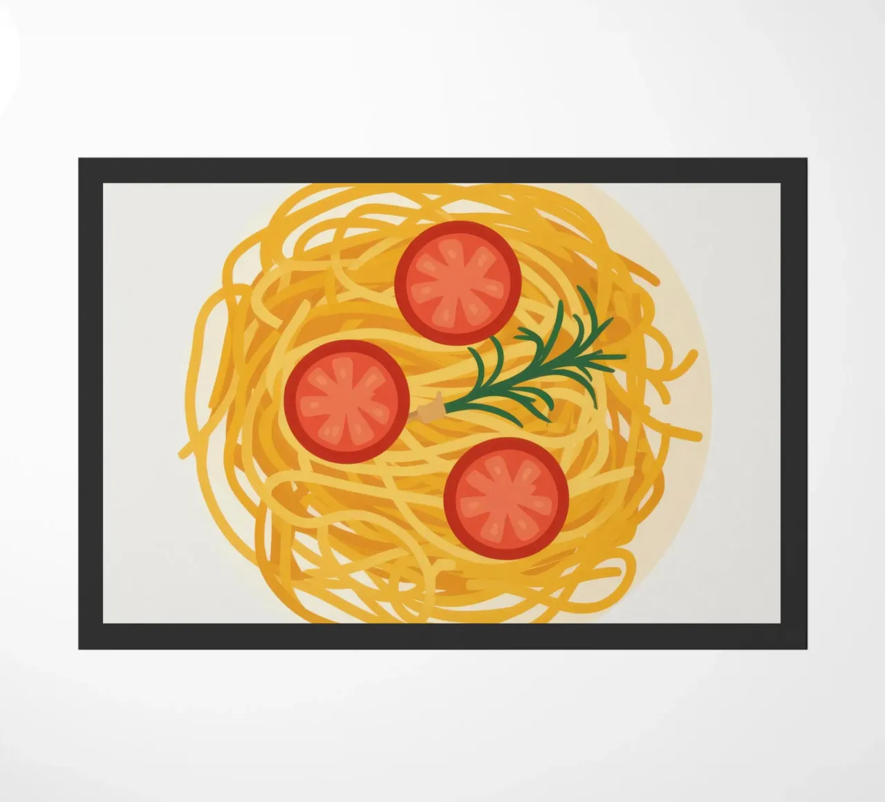 Spaghetti Simplicity Plate zerbino da Snow Mist