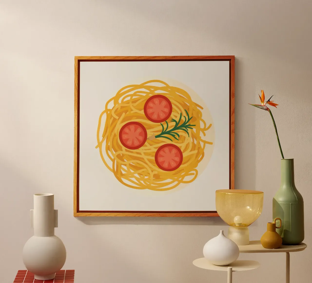 Spaghetti Simplicity Plate plexiglass da Snow Mist