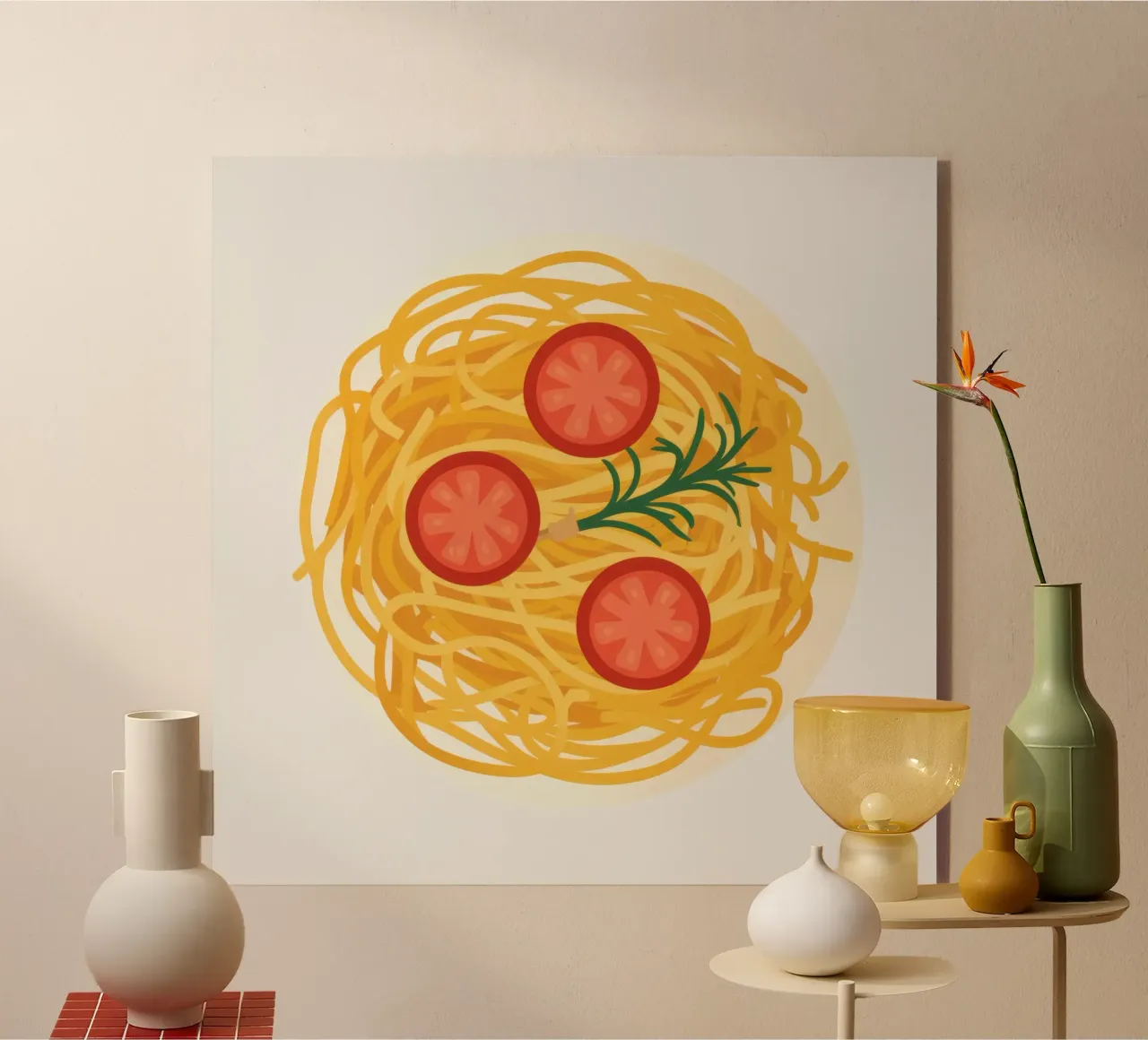 Spaghetti Simplicity Plate plexiglass da Snow Mist