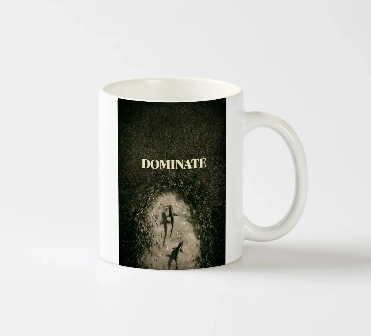 DOMINATE tazza in ceramica da Type & Tape