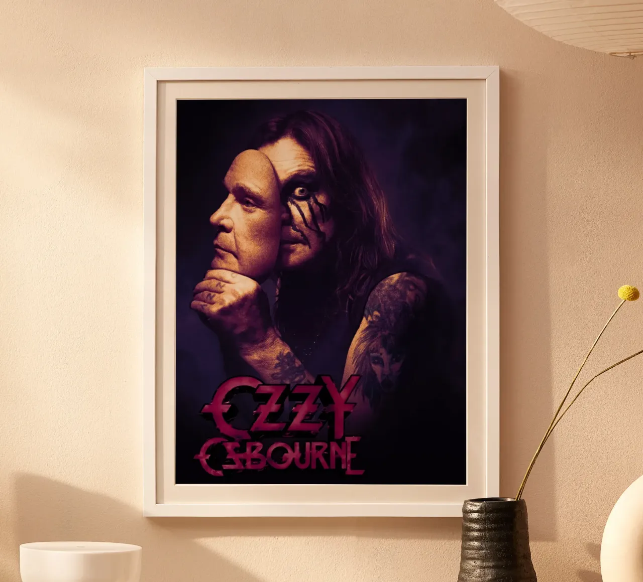Ozzy Osbourne poster da Musadad Shop