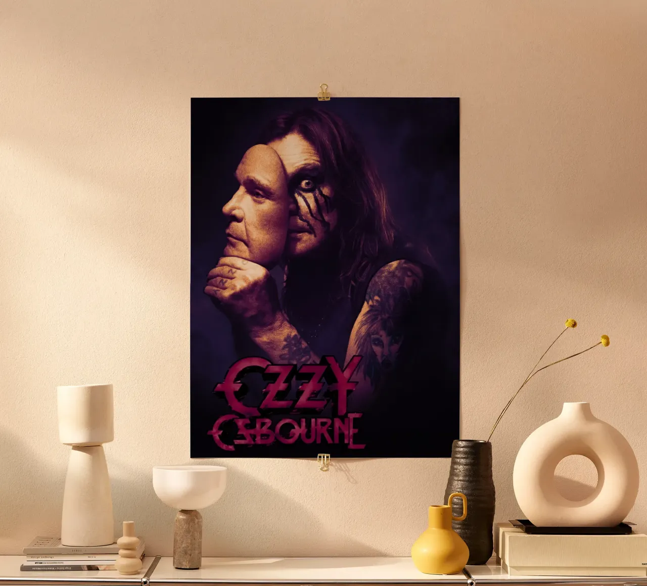 Ozzy Osbourne poster da Musadad Shop