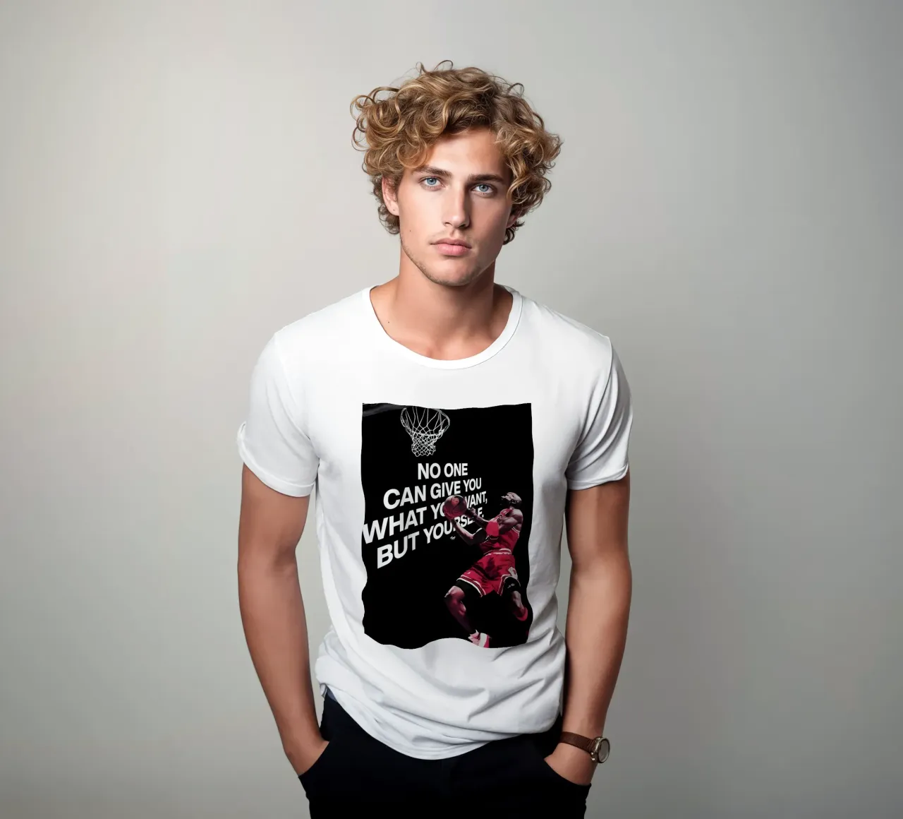 No one can give you what you want t-shirt da Type & Tape