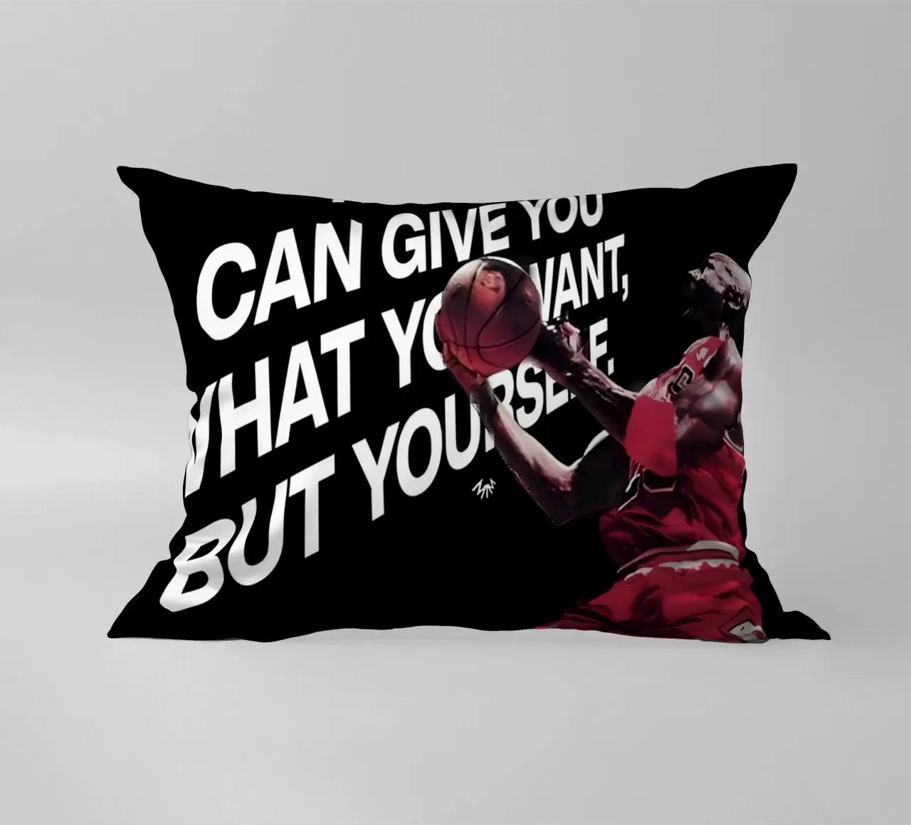 No one can give you what you want cuscino da Type & Tape