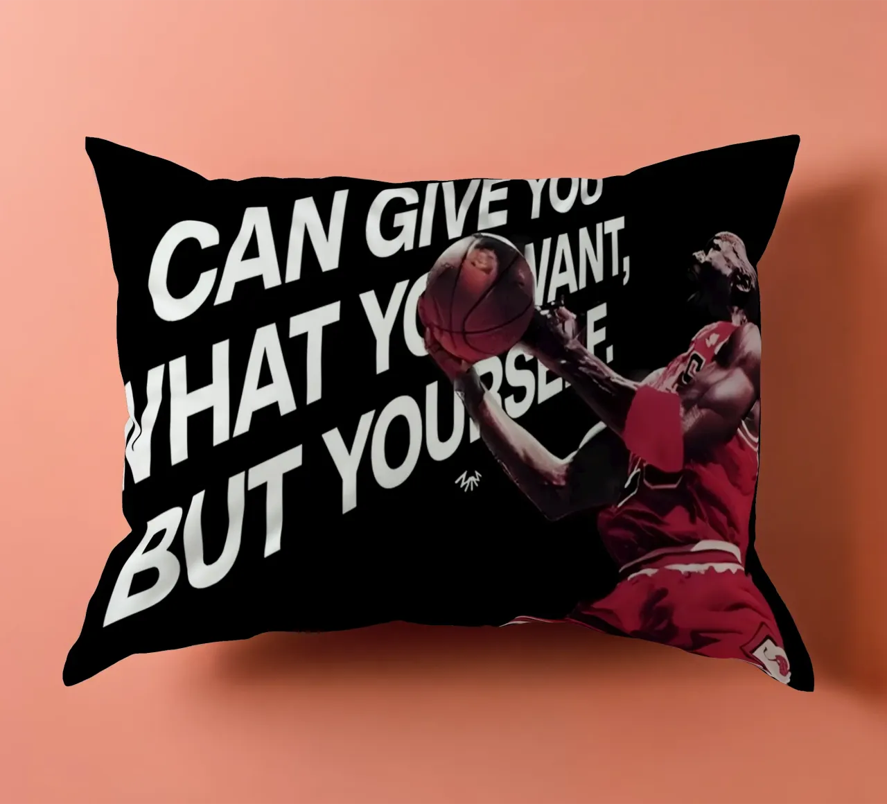 No one can give you what you want cuscino da Type & Tape