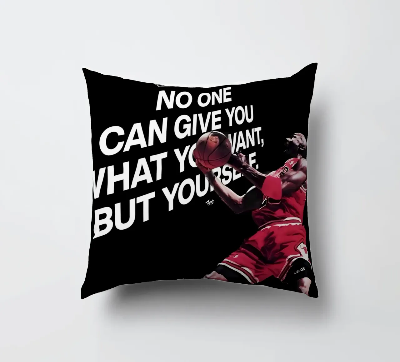 No one can give you what you want cuscino da Type & Tape