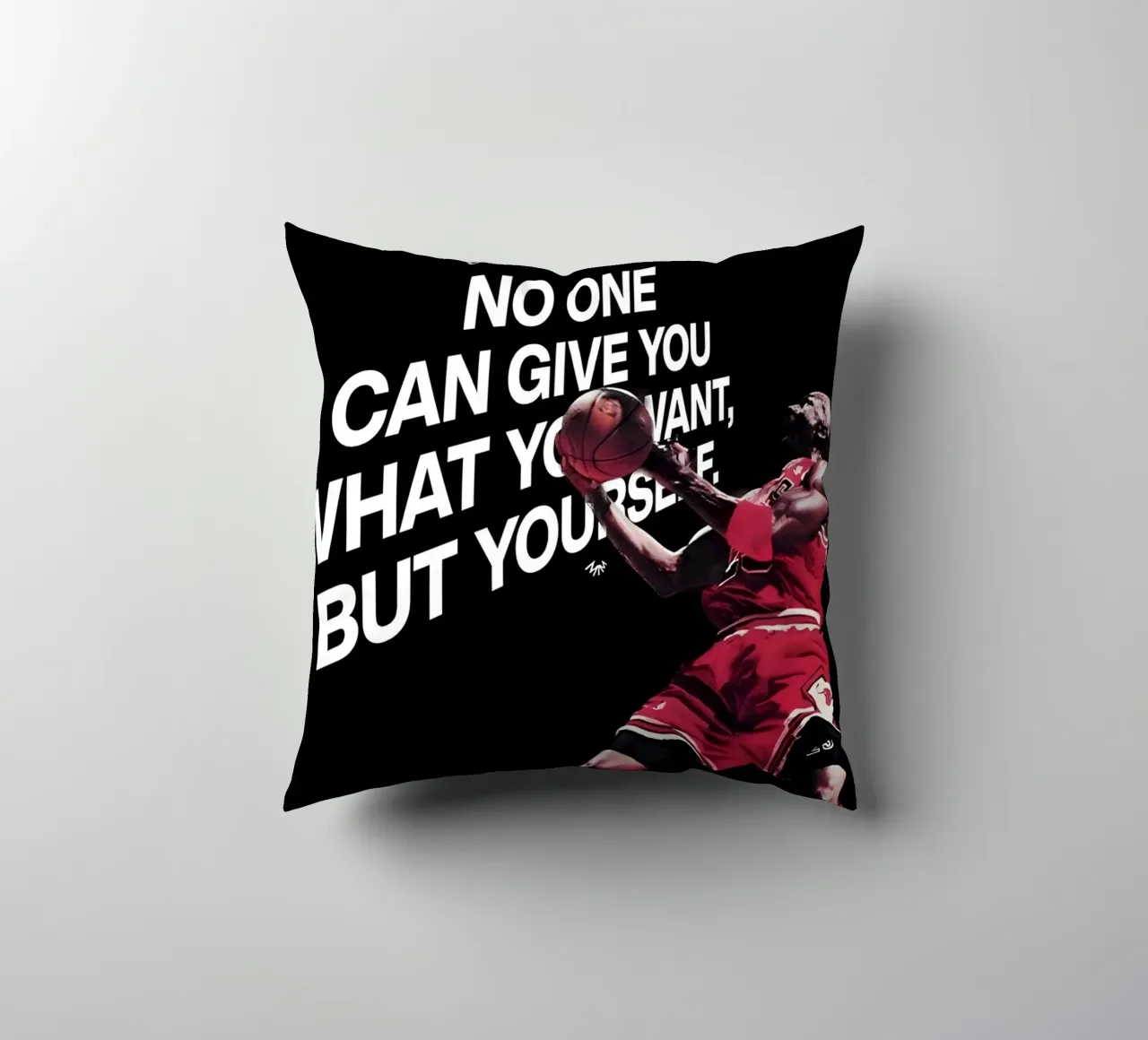 No one can give you what you want cuscino da Type & Tape