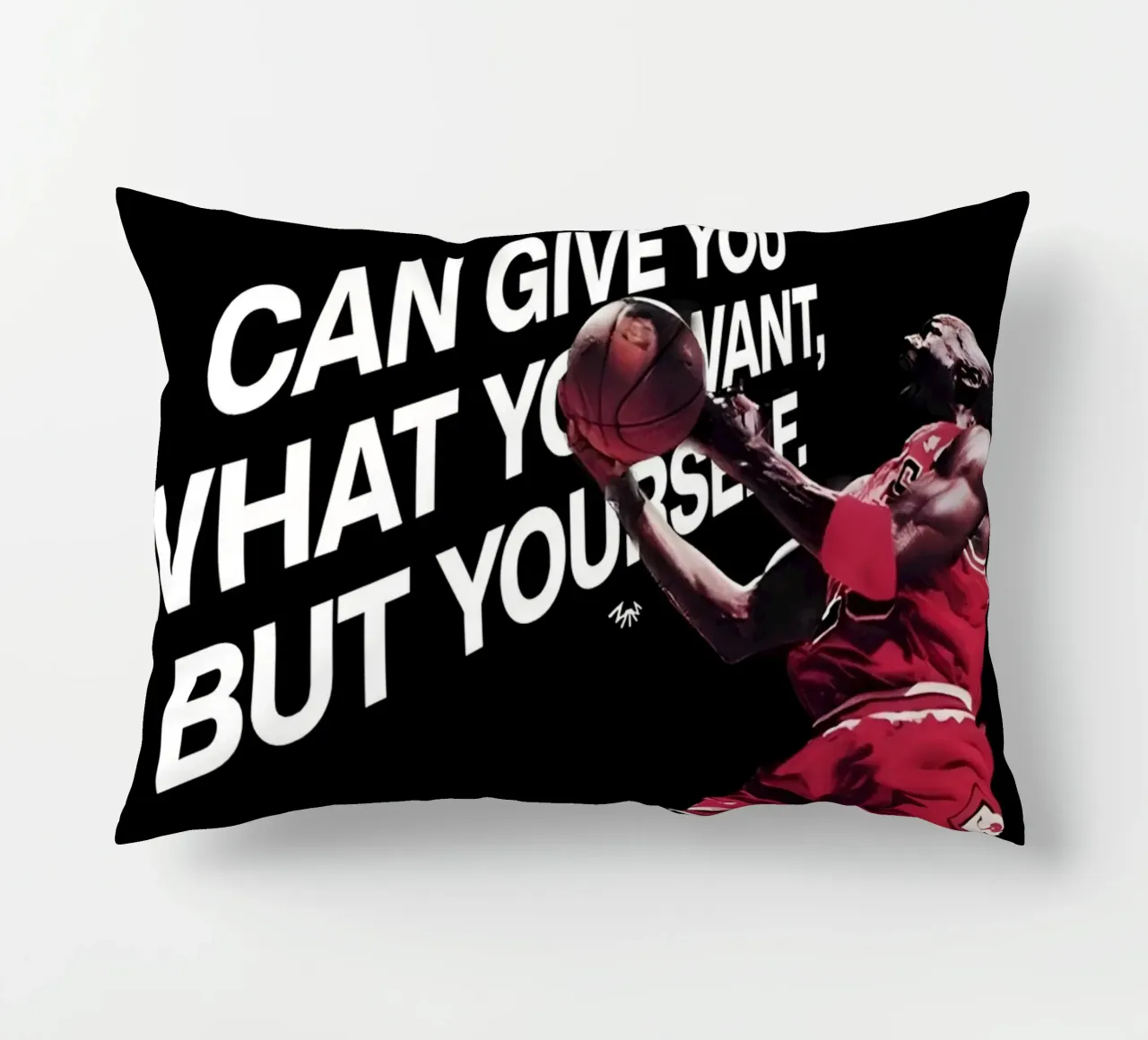 No one can give you what you want cuscino da Type & Tape