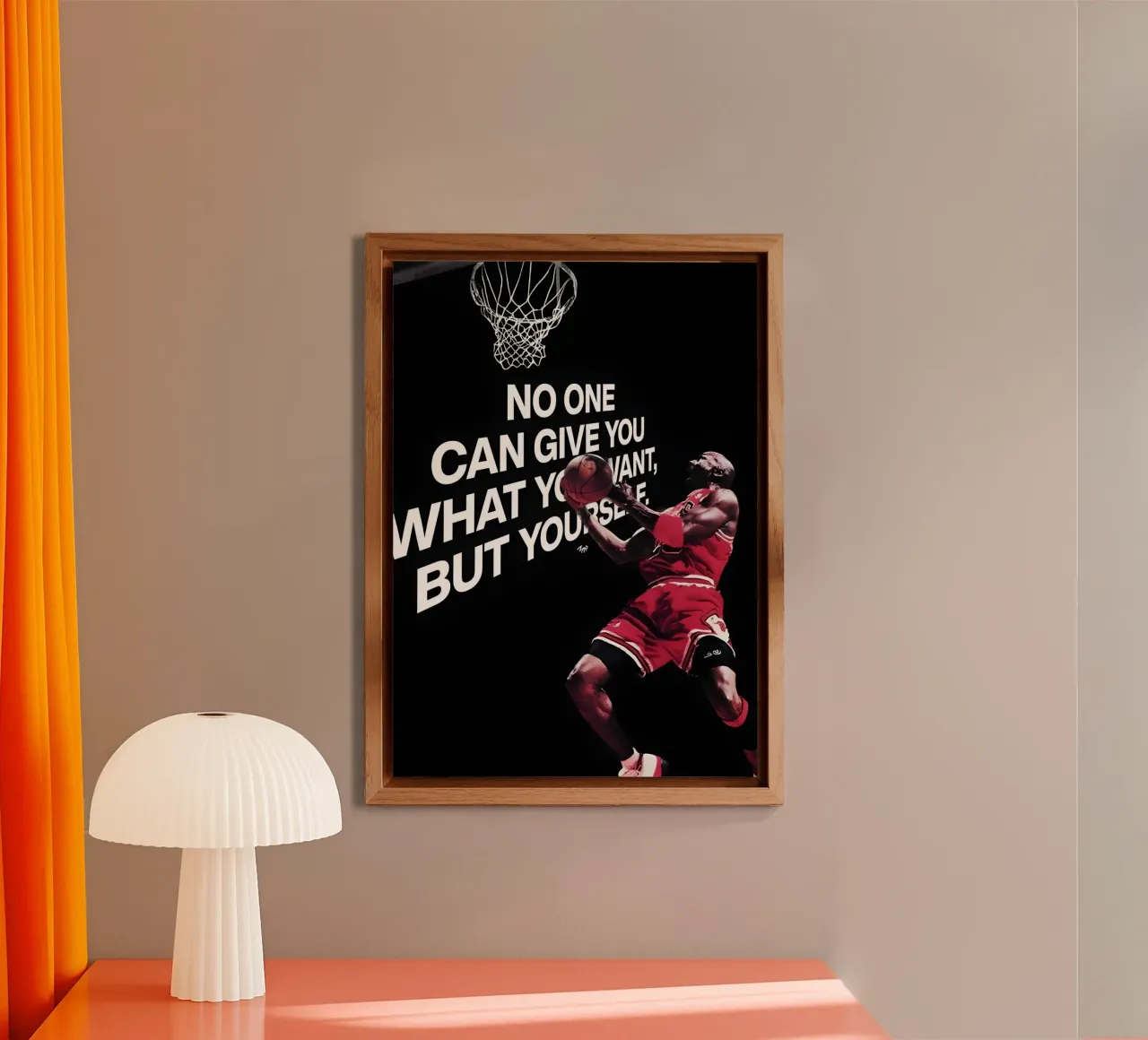 No one can give you what you want alluminio dibond da Type & Tape