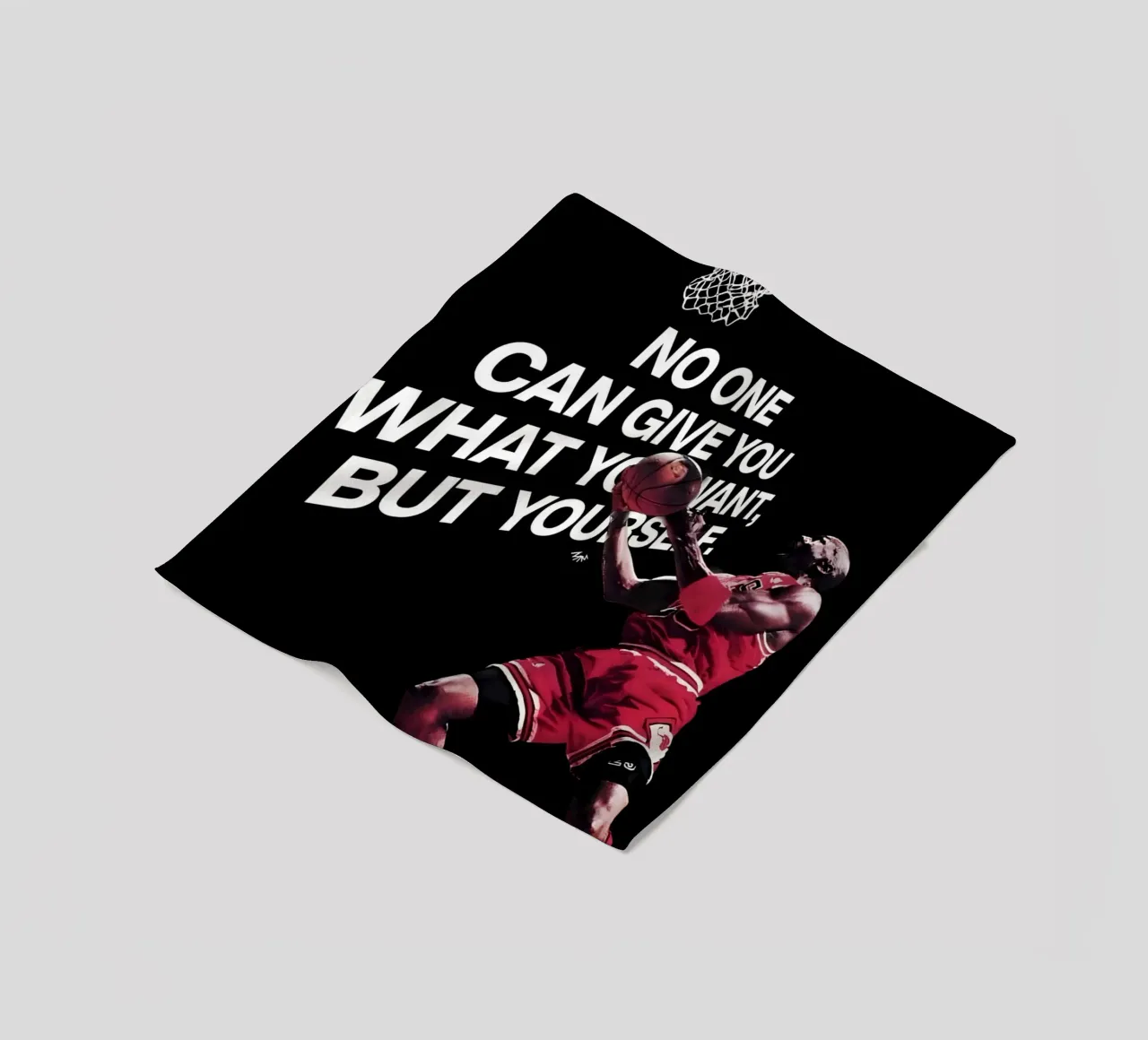 No one can give you what you want coperta in pile da Type & Tape