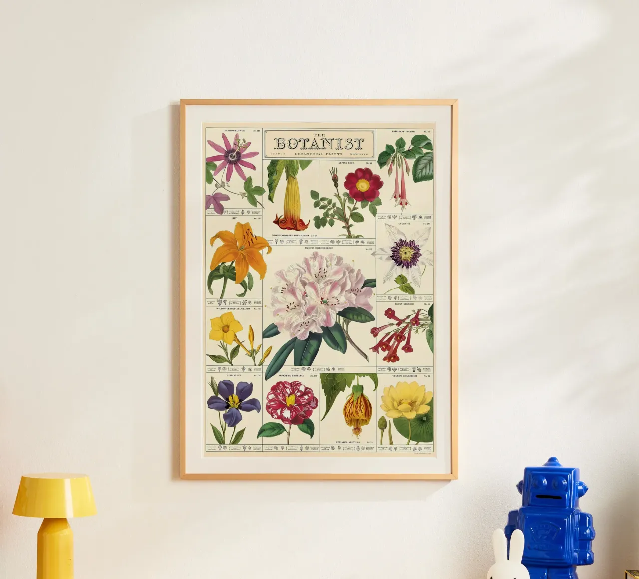 fiore botanico poster da Amber Hughes