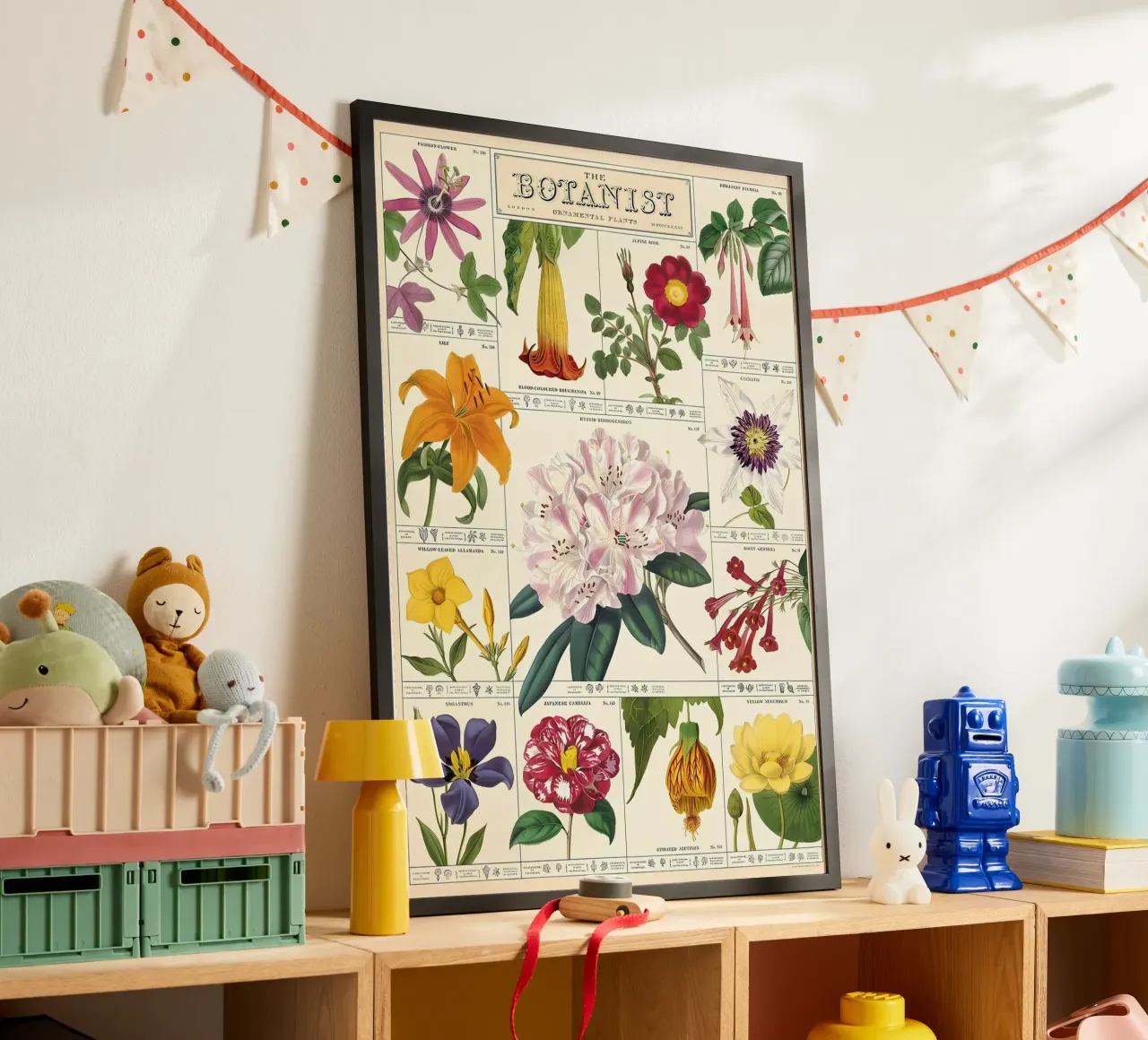 fiore botanico poster da Amber Hughes