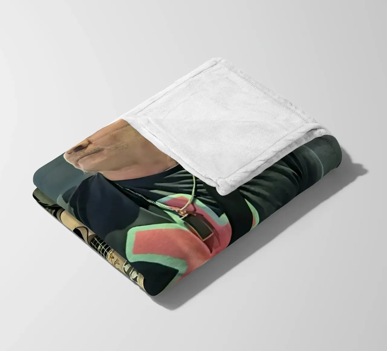 Tom Delonge Blink 182 coperta in pile da Musadad Shop