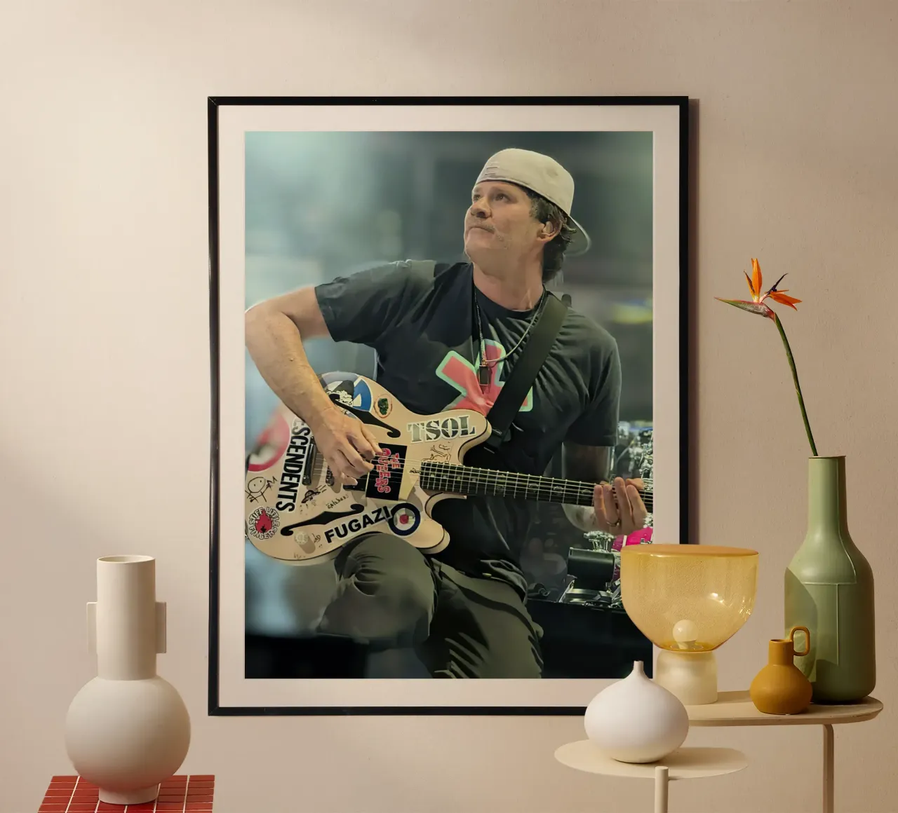 Tom Delonge Blink 182 poster da Musadad Shop
