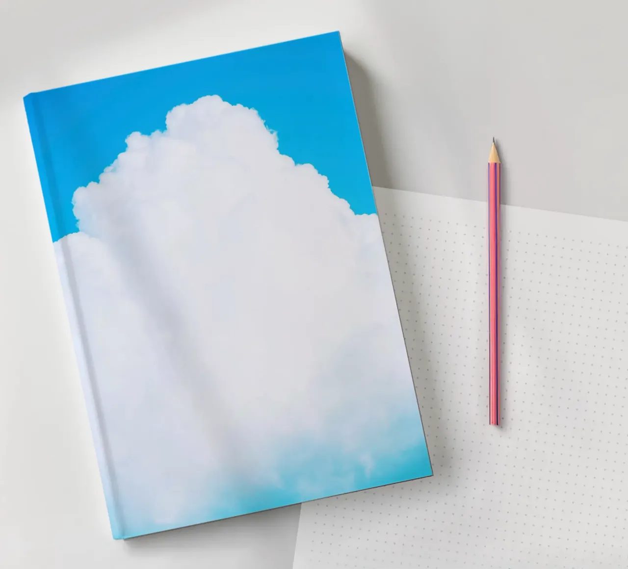 Blue Clouds III notebook by Tal Paz-Fridman