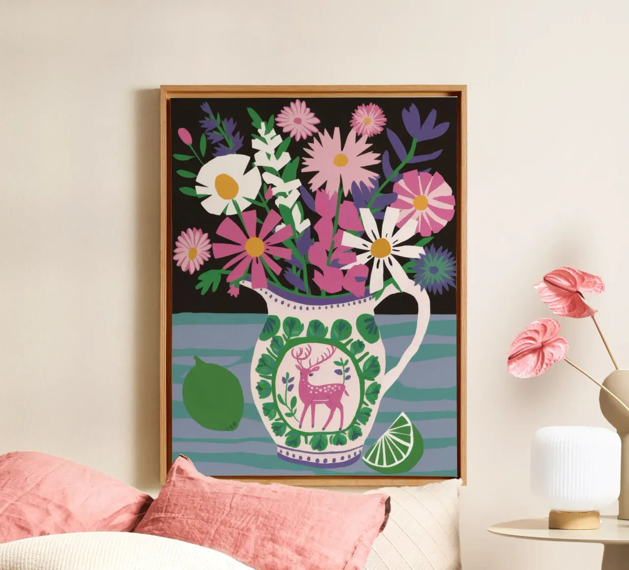 Jardin de thé fantaisiste toile de Snow Mist