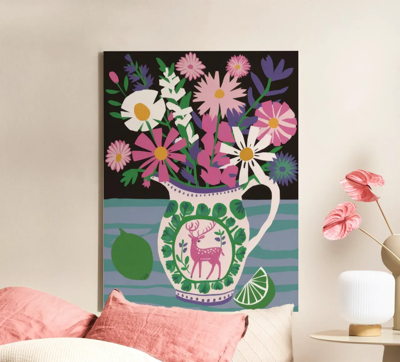 Jardin de thé fantaisiste toile de Snow Mist