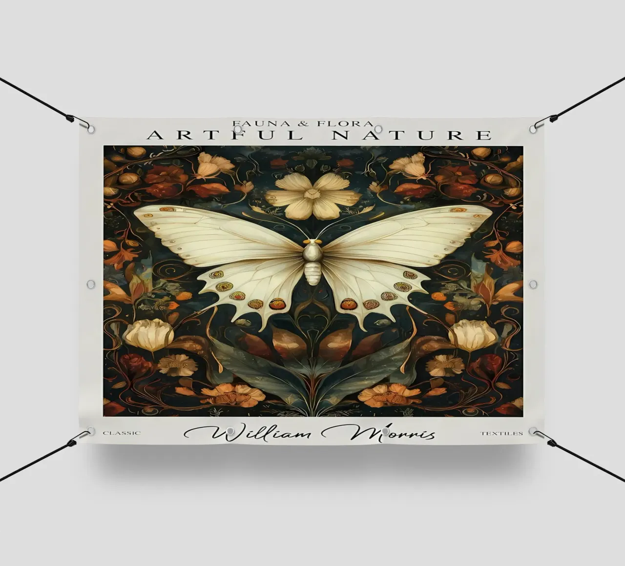 insetti farfalla telo in pvc da Amber Hughes