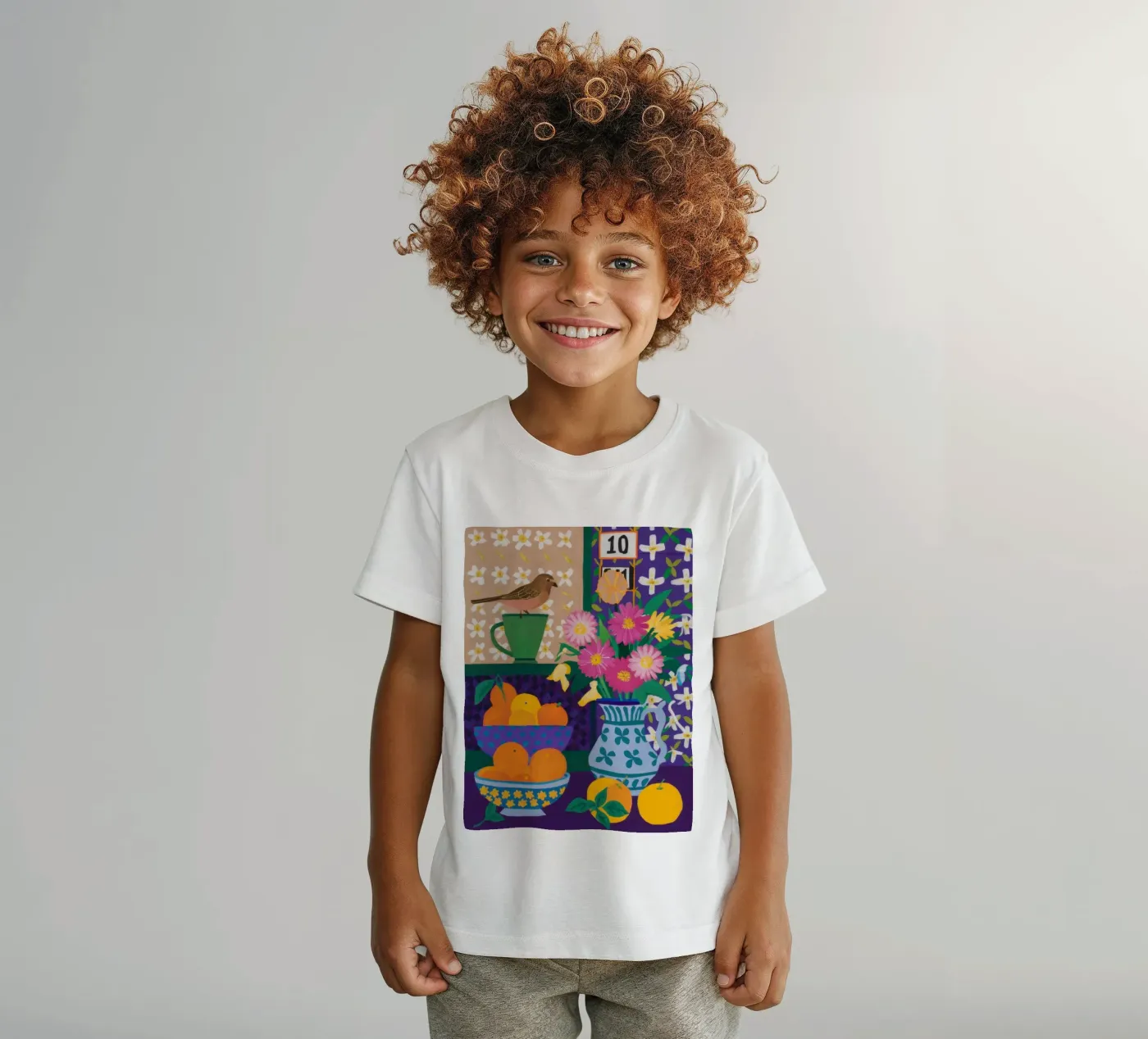 Folklore Tavola imbandita t-shirt bambini da Nova Glaze