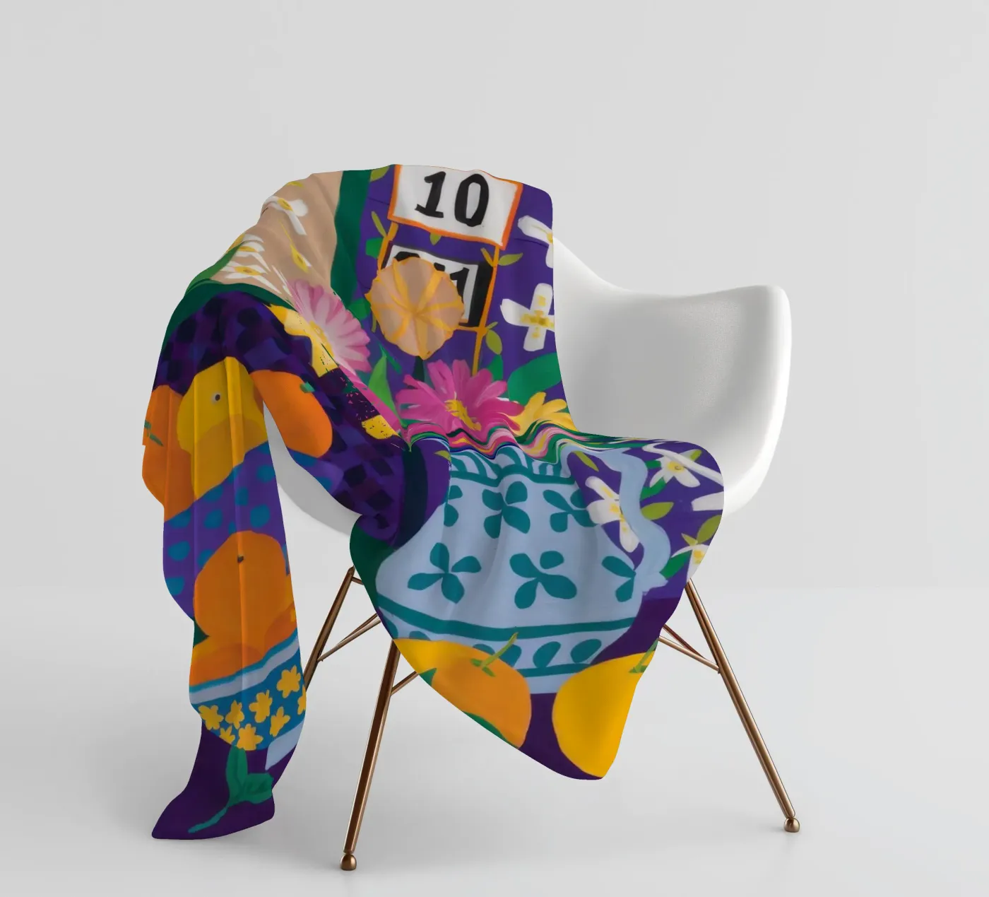 Folklore Bountiful Table Fleecedecke von Nova Glaze