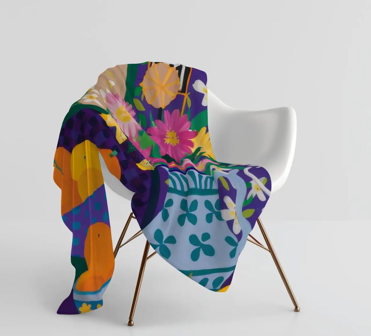 Folklore Bountiful Table Fleecedecke von Nova Glaze