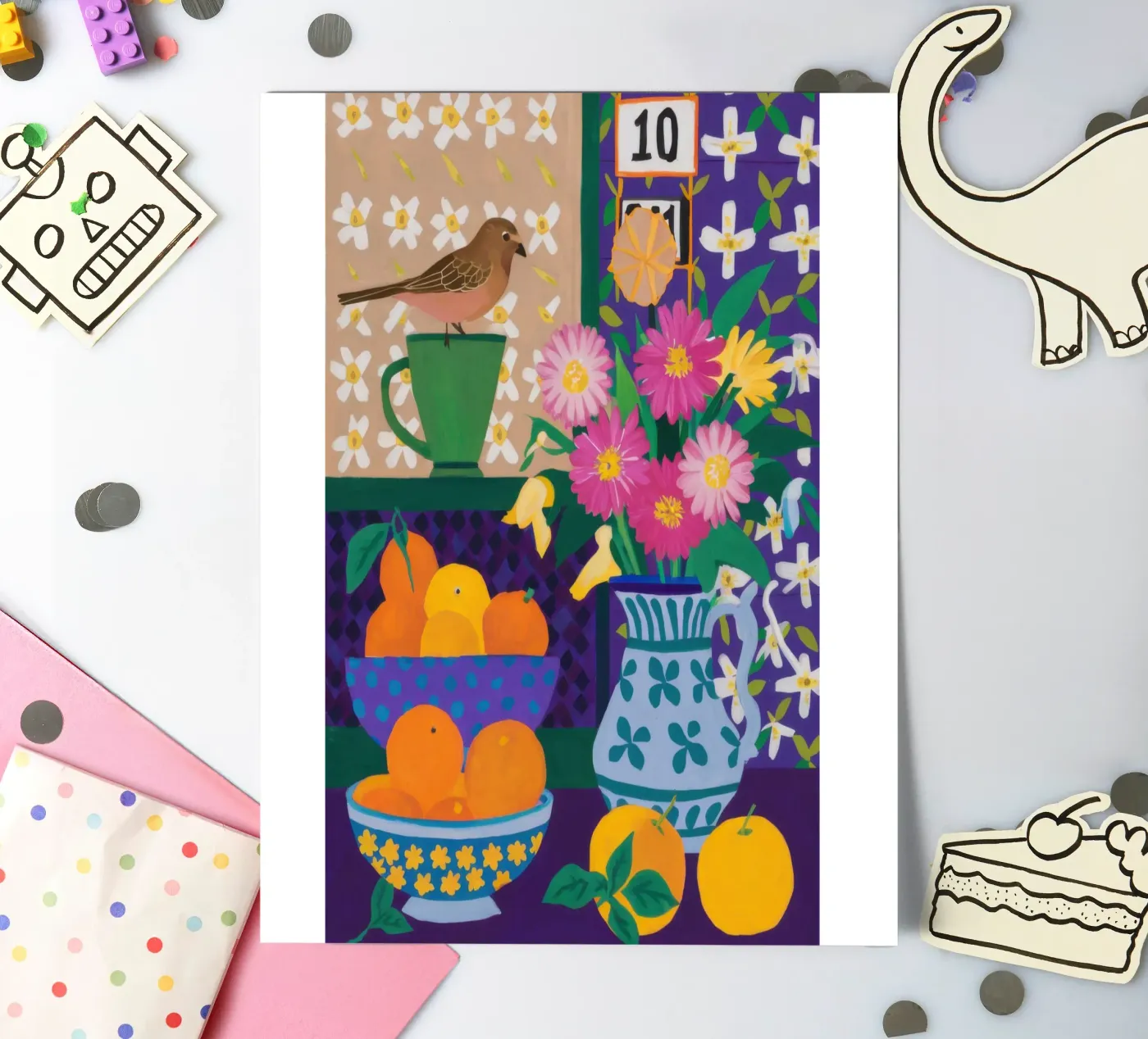 Folklore Bountiful Table sticker sheet by Nova Glaze