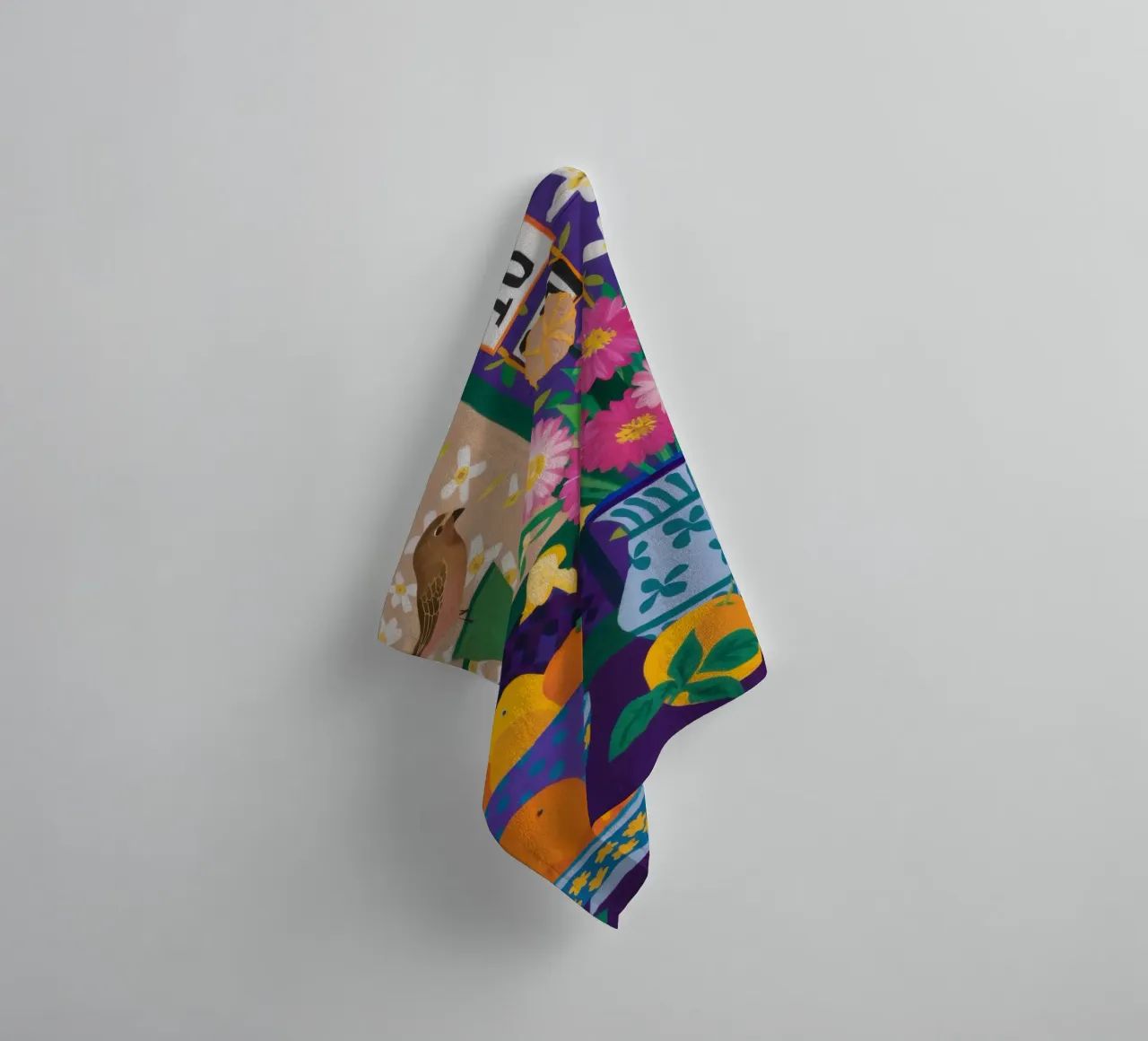 Folklore Bountiful Table towel by Nova Glaze