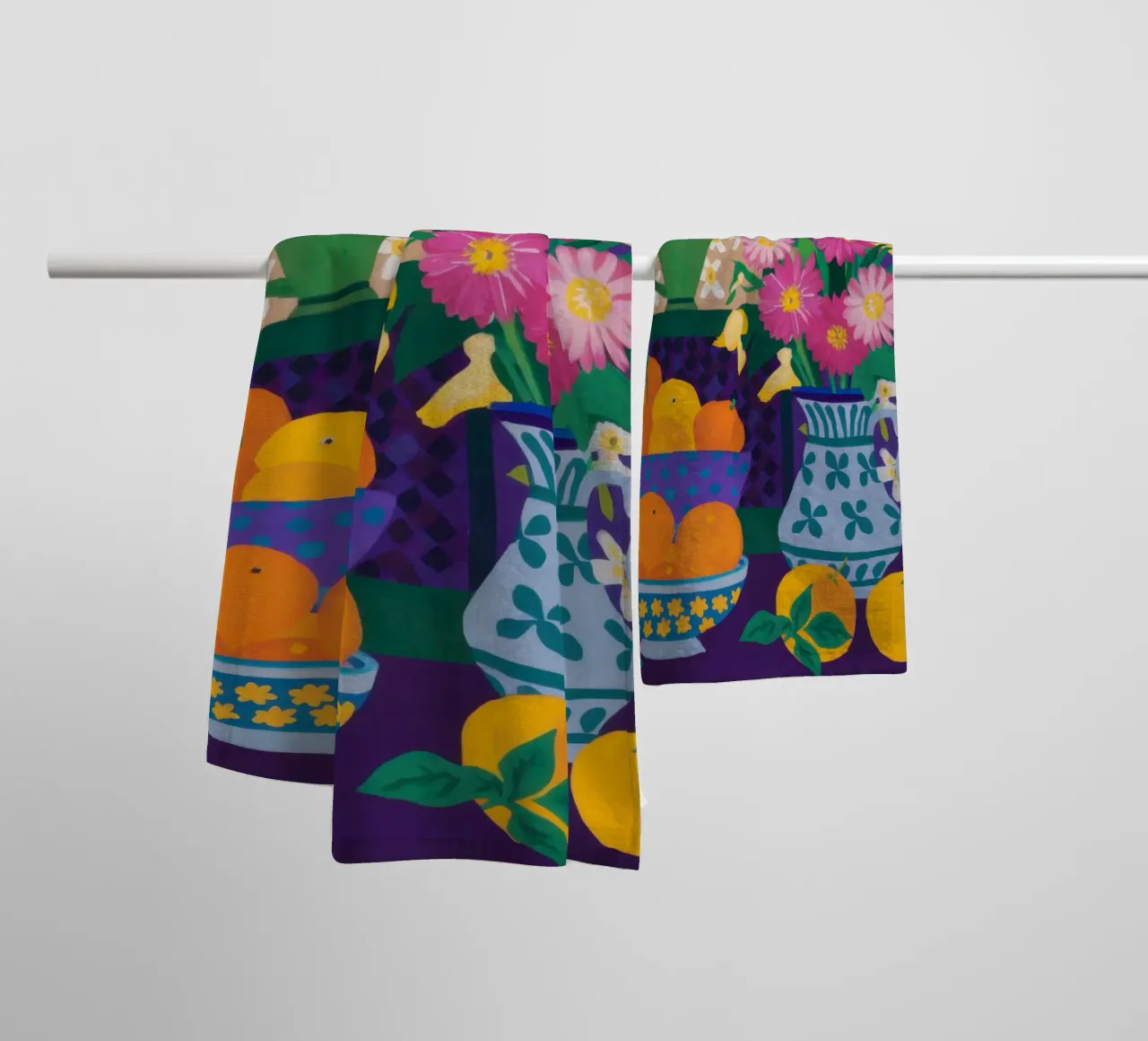 Folklore Bountiful Table towel by Nova Glaze