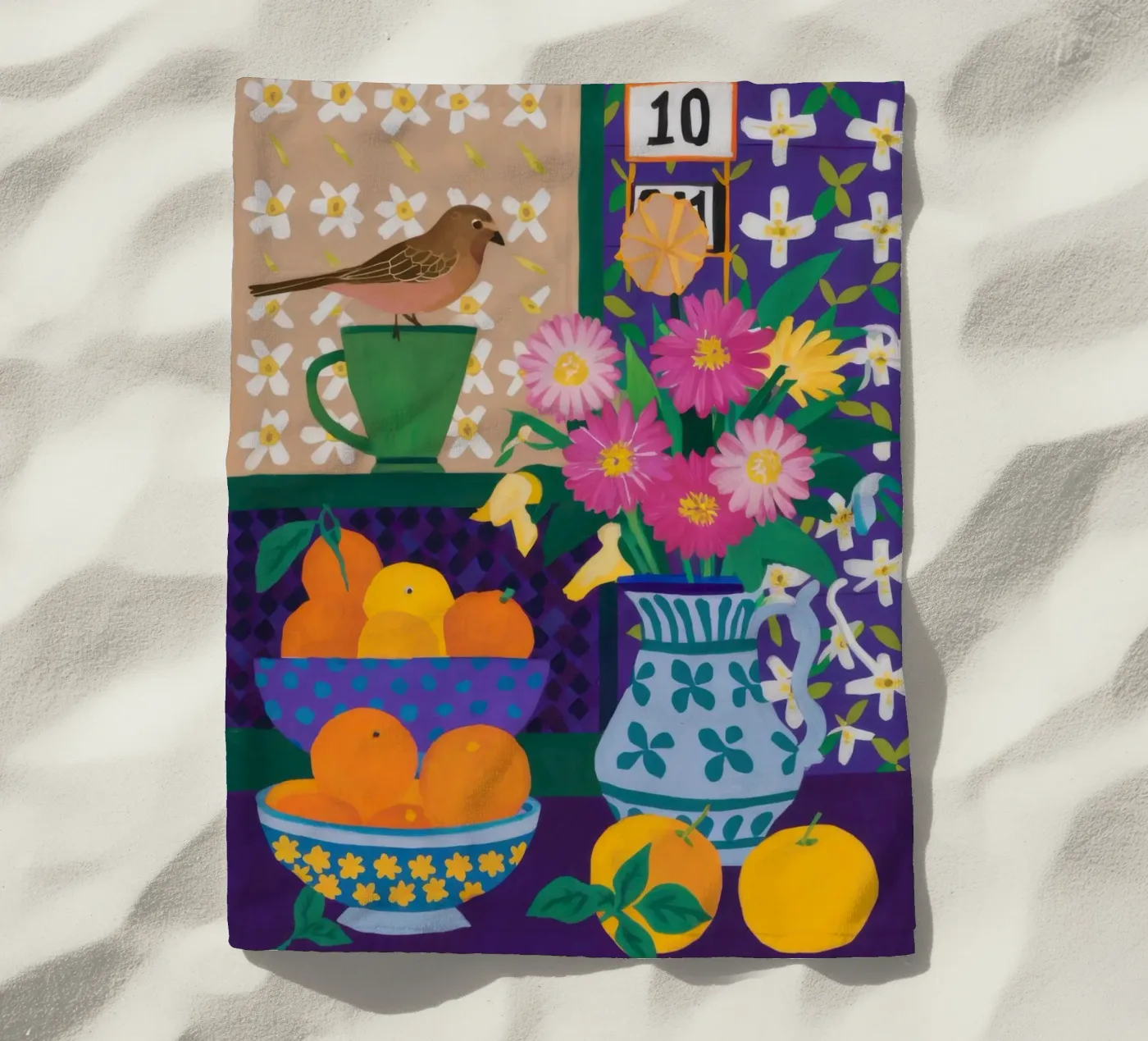 Folklore Bountiful Table serviette de plage de Nova Glaze